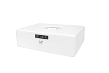 Wedo Cash Box Size 4, Vit, 10,2 Cm (4"), 300 X 240 X 90 Mm