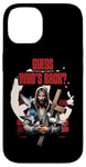 Coque pour iPhone 14 Guess Who’s Back Jesus Tee