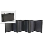 Pro.tec - Panneau solaire portatif pliable SolarTec 60 - 60W 18V 3.3A - 6 pans monocristallins - Port usb a/c - Câble dc - Protec