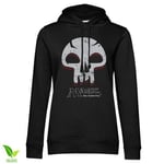 Black Mana Skull Girls Hoodie, Hoodie