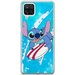 ERT GROUP mobile phone case for Samsung A12 / M12 original and officially Licensed Disney pattern Stitch 003 optimally adapted to the shape of the mobile phone, case made of TPU