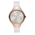 PUMA Watch for Women Contour, Three Hand movement, 36mm Rose Gold Alloy case with a Polyurethane strap, P1018