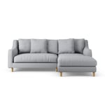 Habitat Swift Right Hand Corner Sofa - Grey Ash Leg 3 Seater