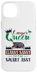 Coque pour iPhone 14 Plus Camping-car Queen Classy Sassy Smart Assy Fun Camping