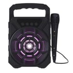 Karaoke Machine Plug In Card Deep Bass Small Portable Speaker For