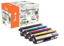 Peach-lasertoner som passar till Brother TN-910 Lasertoner Multipack, 4-pack