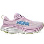 HOKA ONE Bondi 8 W Blanc / Rose 37 1/3 2024 - *prix inclus code EKO10