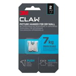 3M CLAW Drywall Plasterboard Picture Hangers Mirrors Frames & Home Decor 2 Pack