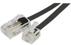 Dexlan Cordon téléphonique RJ11 vers RJ45 10 m Noir