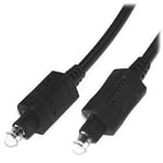 CABLING® Câble optique 1.80m - adapté pour la PS3 - Sky - Sky HD - LCD - LED, Plasma - Blu-ray - Home Cinéma - AV ampères