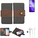 cellhone case for Oppo Reno5 Z 5G + earphones Wallet Case Cover bumper