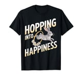 Hopping Into Happiness Rabbit Vibe T-Shirt