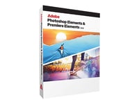 Adobe Photoshop Elements 2025 & Premiere Elements 2025 - Boxpaket (3 År) - 1 Användare - Mac, Win - International English