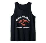 Lost On Purpose Travel Vacation United Kingdom Tank Top