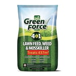 Green Force Lawn Feed, Weed, Mosskiller 8.75kg, 400sq.m