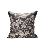 Littlephant Kuddfodral Linne 50x50cm - Wild At Heart - Black Svart