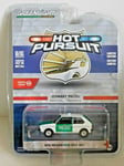 GREENLIGHT 1974 VOLKSWAGEN GOLF MK I GERMANY POLIZEI 1/64 42930-B HOT PURSUIT 36