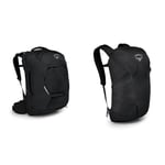 Osprey Fairview 40 Women's Travel Backpack Black O/S & Europe Unisex Backpack, Black, One Size