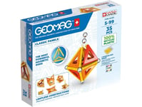 Geomag Classic Gm470, Neodymmagnetleksak, 5 År, Orange, Röd