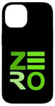 Coque pour iPhone 14 Vert Zeroed In! Green Graphic