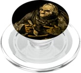 Two Old Ones Eating Soup - The Witchy Brew by Francisco Goya PopSockets PopGrip for MagSafe