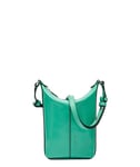 Liebeskind Xbody XS-Paris 4 Pt Crinkle-Jade, Crossbody Femme