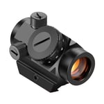 Feyachi RDS-25 Viseur Point Rouge, 4 MOA Viseur de Pistolet à Point Rouge Lunette de visée avec Montage sur Rail Picatinny