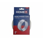 Home-it Nano Gel dobbeltsidig tape - transparent 3 meter