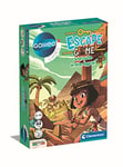 Clementoni Galileo Escape Games 59334 - Chasse au trésor dans l'Égypte Ancienne - Jeu de société à énigmes avec Cartes d'information - Jeu Familial à partir de 8 Ans - 11,2 x 15,6 x 3,2