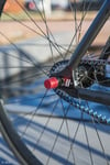 Abus Antivol Cerceau Roue Vélo NutFix M9 Rouge Solide Essieu Vélo