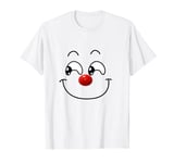 Red Nose Face Happy Face Red Nose 2024 Kids Boys Girls T-Shirt