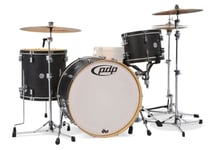 PDP Concept Classic Series 3-Piece Maple Shell Pack, 24" Bass Drum, Ebony w/Ebony Hoops