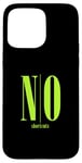 Coque pour iPhone 15 Pro Max Vert NO raccourcis Vert Graphique