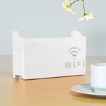 Trådlös Wifi Router Hylla Förvaringslåda Väggmonterad ABS Organisatör White