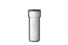 Mepal – Insulated Mug Ellipse – 6 Hours Hot & 10 Hours Cold - Insulated Cup On The Go – Suitable As Tea Cup & Coffee Cup to Go – Fits All Cup Holders - 475 ml – Natural Brushed