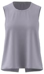 adidas Femme Studio Tank Top, Silver Dawn/Grey Two, XS