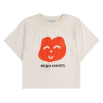 Bobo Choses Joyful Face T-shirt Offwhite |  | 6-7 years