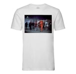 T-Shirt Homme Col Rond Michael Jackson Thriller Chanteur Pop Star Celebrite