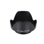 Yunir Lens Hood, ES-62II Camera DSLR Lens Hood with Lenses Cap, for Canon 50mm 1.8II Lens, for Nikon 50mm 1.8D Lens, for Nikon 50mm 1.4D Lens