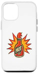 Coque pour iPhone 12/12 Pro Hot Sauce Kid Sauce King Funny Spicy Food Foodie Wings Spice