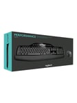 Logitech Wireless Desktop MK710 - Tastatur & Mus sæt - Belgisk