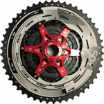 Cassette VTT 11V 11-51 Dents en Aluminium Noir Compatible Shimano - SUNRACE Sunr