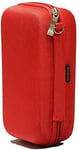 Navitech Red Watch & Accessory Case For Polar Grit X2 Pro Titan