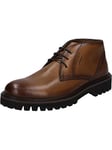 Josef Seibel Homme Bottines à Lacets Romed 03, Monsieur Bottines,Largeur G (Normale),Semelle intérieure Amovible,Marron (Cognac),47 EU / 12 UK