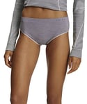 FALKE Wool-Tech Light sous-vêtement technique culotte sport femme laine mérinos blanc bleu noir thermorégulé respirant séchage rapide pour été ou hiver 1 pièce, XL, Gris (Grey-heather 3757)