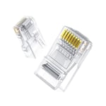 Modulært stik RJ45 CAT6 8P/8C 100-pak