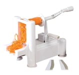 New 3 Blade Vegetable Spiralizer Chopper & Fruit Twister Spiral Cutter Peeler