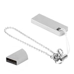 Maikou Mini Metal U Disk Portable Flash Memory Drive Storage Medium Lanyar