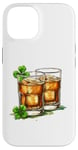 iPhone 14 St. Patricks Day Paddys Design Fun to Beers Whiskey Party Case