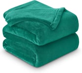 GC GAVENO CAVAILIA Luxurious Warm Thermal Blanket Throw Teal Green 200 x 240cm